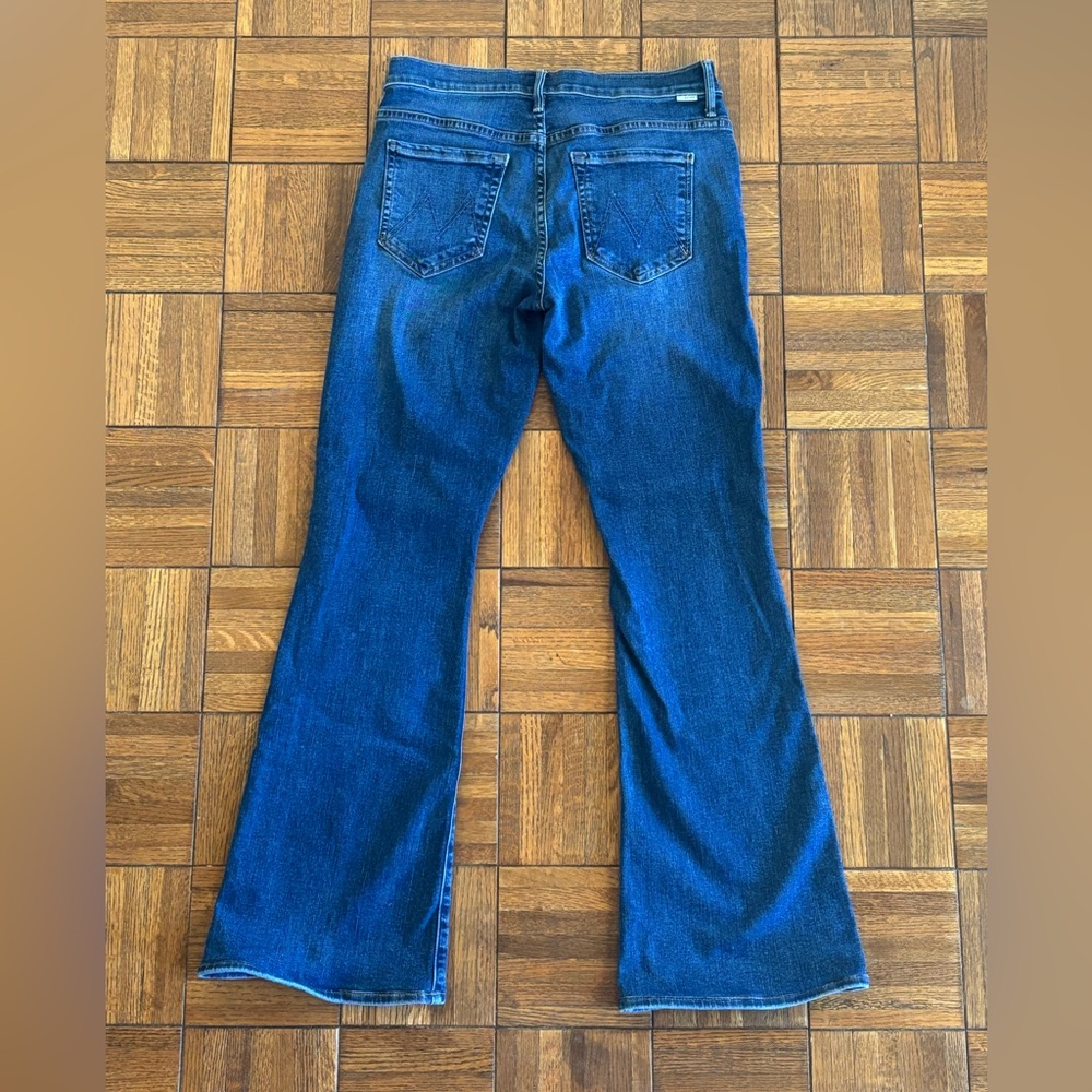 Mother The Down Low Weekend Heel Flare Jean Size 29